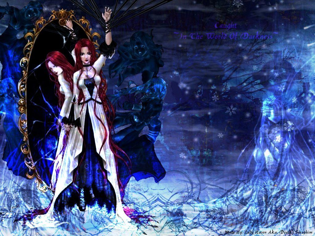 Femme aux cheveux rouges